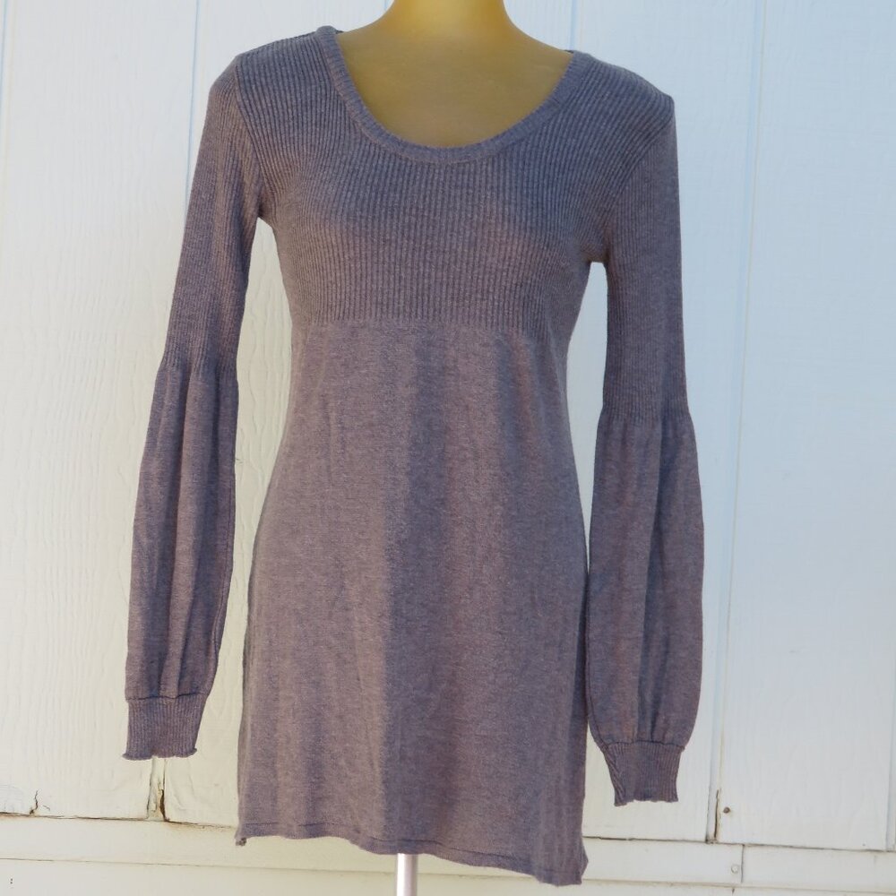 H&M gray sweater dress vintage
